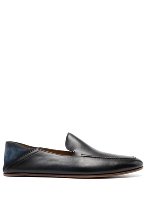 Magnanni leather slip-on loafers - Black