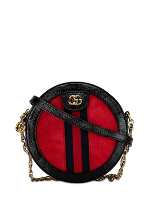 Gucci Pre-Owned 2016-2023 Mini Ophidia Round crossbody bag - Red