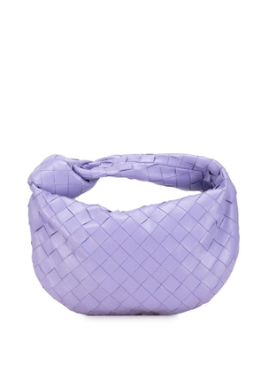 Bottega Veneta Pre-Owned 2020-2023 Mini Intrecciato Jodie handbag - Purple