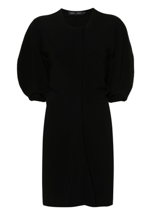 Proenza Schouler short puff-sleeves mini dress - Black