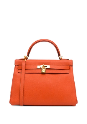 Hermès Pre-Owned 2014 Togo Kelly Retourne 32 satchel - Orange