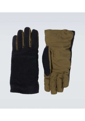 Loro Piana Cashmere-trimmed gloves