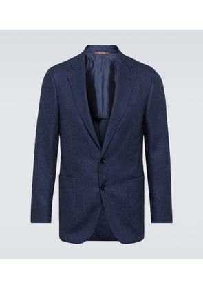 Canali Silk and cashmere blazer