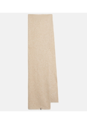 Brunello Cucinelli Cable-knit mohair scarf