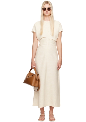 TOTEME Off-White Slouch Waist Maxi Dress