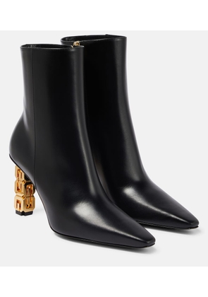 Givenchy G Cube leather ankle boots