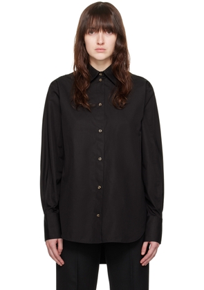 TOTEME Black Droptail Shirt