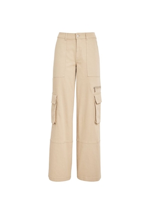 Max & Co. Cotton-Blend Cargo Trousers