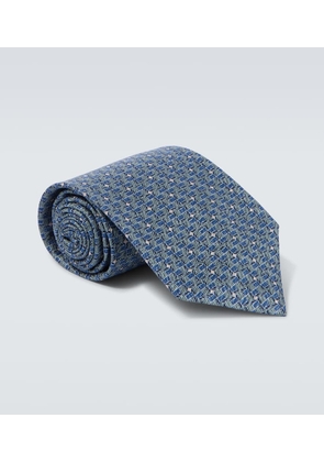 Brioni Printed silk tie