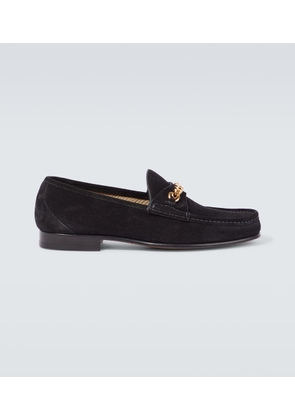 Tom Ford York Chain suede loafers