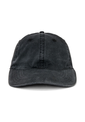 JOHN ELLIOTT Dad Hat in Washed Black - Black. Size all.