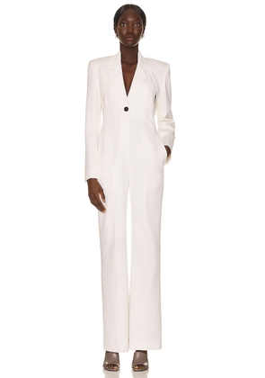 Peter Do Detachable Jumpsuit in White - White. Size 36 (also in ).