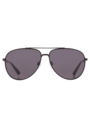 Calvin Klein Grey Pilot Mens Sunglasses CK22124S 002 63
