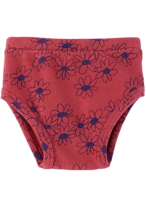 The Campamento Baby Pink Daisies Bloomers