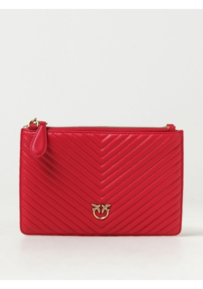Clutch PINKO Woman color Red