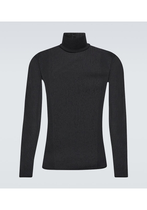 Givenchy Turtleneck wool and silk tubular sweater