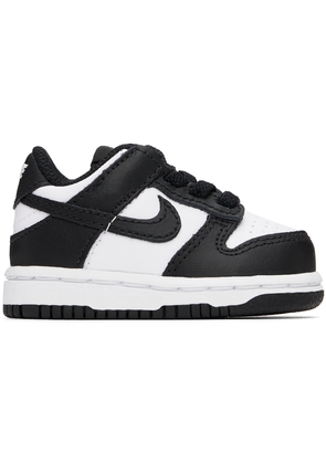 Nike Baby Black & White Dunk Low Sneakers