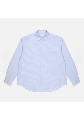 MKI MIYUKI ZOKU Striped Cotton Shirt - L