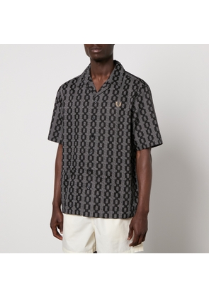 Fred Perry Revere Printed Camp Collar Shirt - XL