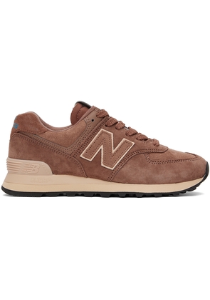New Balance Brown 574 Sneakers