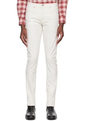 TOM FORD Off-White Slim-Fit Jeans