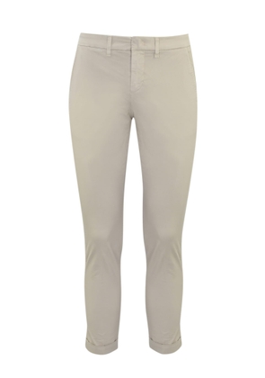 Fay Capri Trousers With Turn-Up