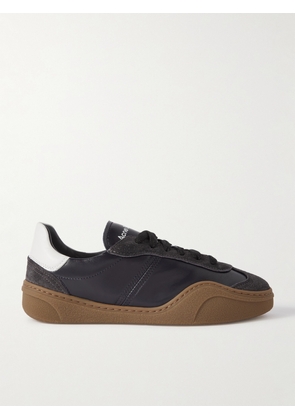 Acne Studios - Bars Leather And Suede Sneakers - Gray - IT36,IT37,IT38,IT39,IT40,IT41