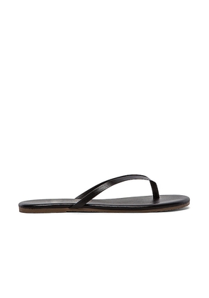 TKEES Liners Flip Flop in Black. Size 5, 6, 7, 8, 9.
