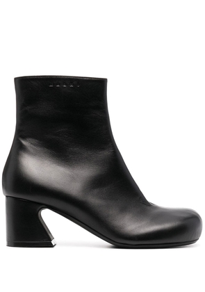 Marni zipped ankle boots - Black