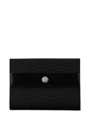 Versace Pre-Owned 20th Century Canvas Medusa Logo Wallet small wallets - Black