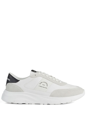 Karl Lagerfeld Rue St-Guillaume Serger lace-up trainers - White