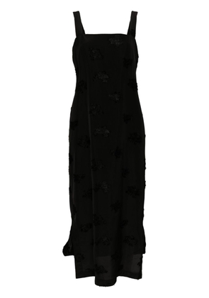 Uma Wang patterned-jacquard dress - Black