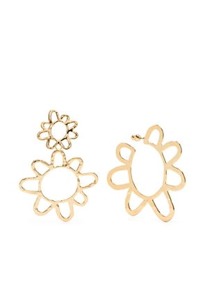 Cult Gaia Morgan floral-motif earrings - Gold