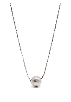 Saint Laurent ball charm necklace - Silver