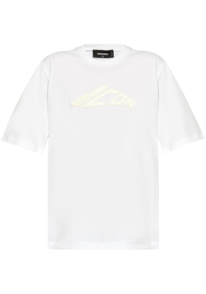 Dsquared2 Icon logo-embossed cotton T-shirt - White