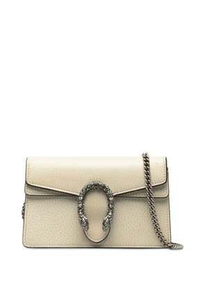 Gucci Pre-Owned 2016-2023 Super Mini Dionysus Leather crossbody bag - White