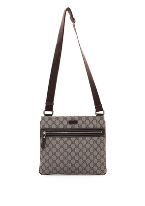 Gucci Pre-Owned GG Supreme canvas shoulder bag - Neutrals