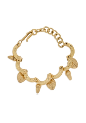 Ulla Johnson Petal charm-detail bracelet - Gold