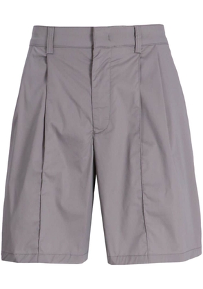 Emporio Armani pleated bermuda shorts - Grey