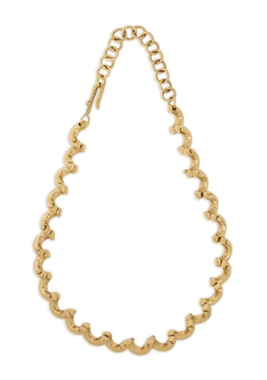 Ulla Johnson wave brass necklace - Gold