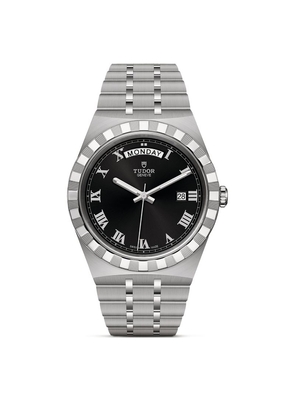 Tudor Royal Day + Date Stainless Steel Watch 41Mm