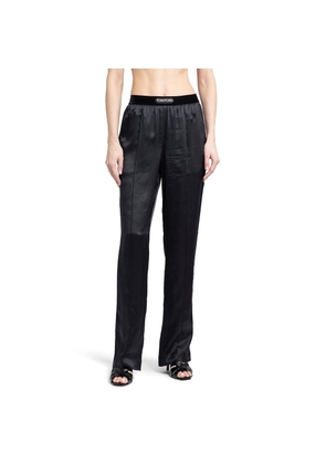 TOM FORD WOMAN BLACK TROUSERS