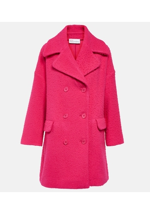 REDValentino Double-breasted wool coat
