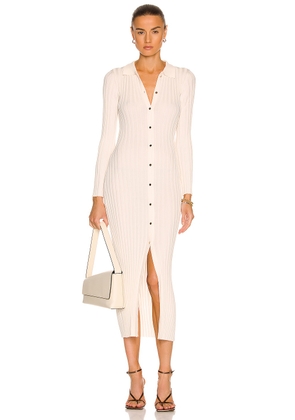 Auteur Beth Cardigan Dress in Cream - Ivory. Size M (also in ).