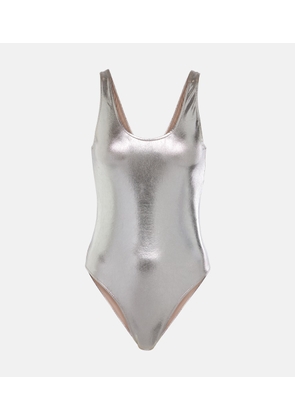 Adriana Degreas Metallic swimsuit