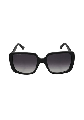 Gucci Grey Gradient Square Ladies Sunglasses GG0632S 001 56