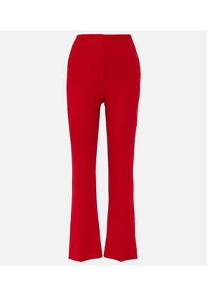 Valentino Cady Couture silk straight pants
