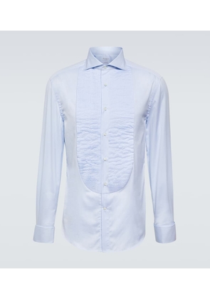 Brunello Cucinelli Bib-front cotton shirt
