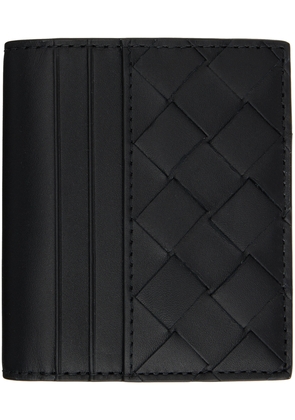 Bottega Veneta Black 15 Bi-Fold Bill Wallet