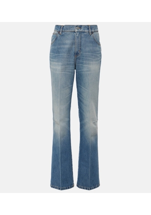 Victoria Beckham Faded straight jeans